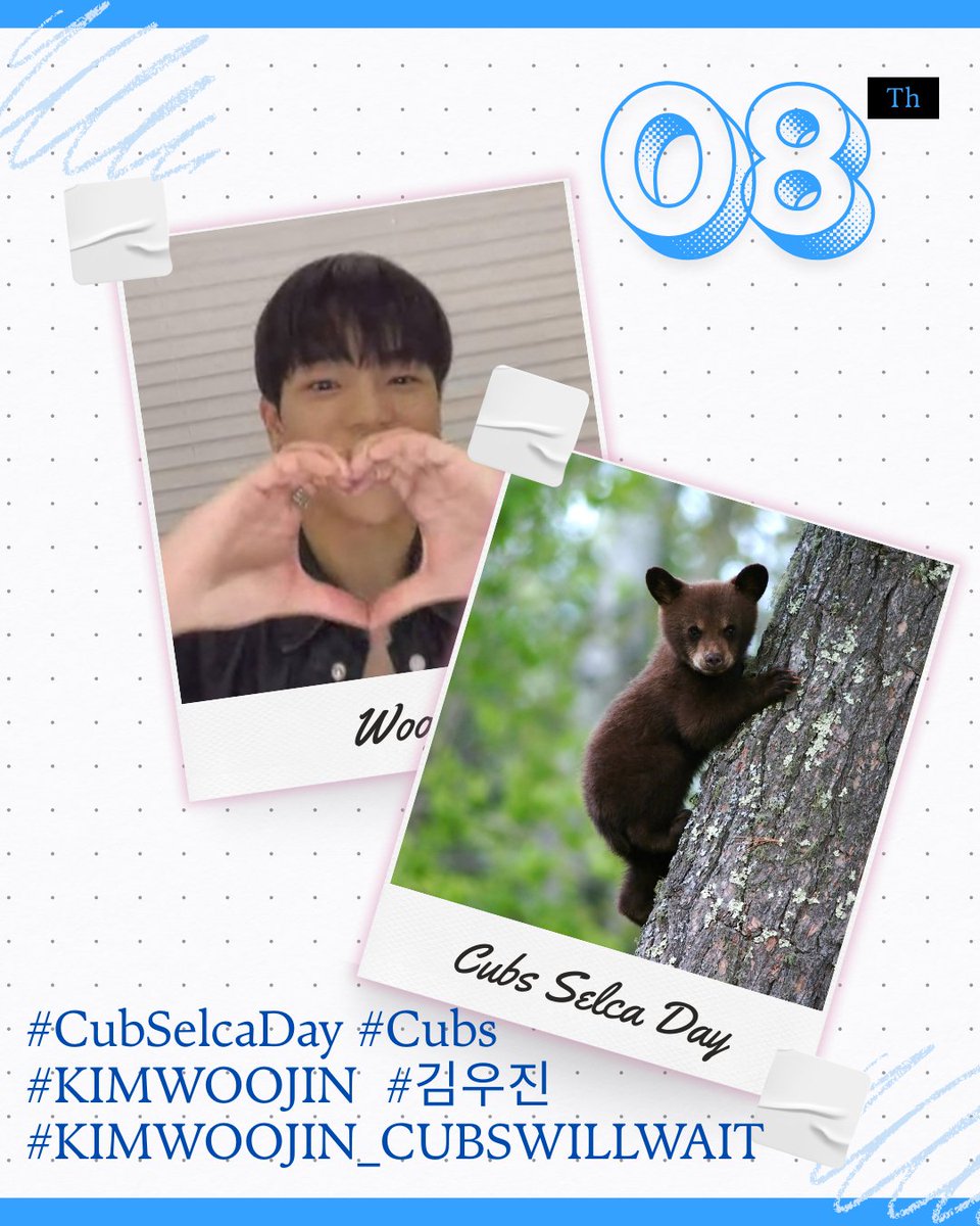 We haven't done it in a while, it would be nice to see at least Woojin's only pics you like with the tags if you don't like the Selcas! ❣️
#KIMWOOJIN_CUBSWILLWAIT #김우진 #KIMWOOJIN #CubsSelcaDay