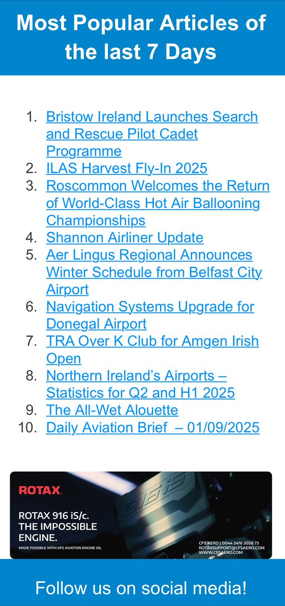 FlyingIreland's tweet image. Check out the latest articles on the Flying In Ireland website. flyinginireland.com #avgeek #aviation #FlyingIreland 
#AvGeek #Aviation #FlyingInIreland