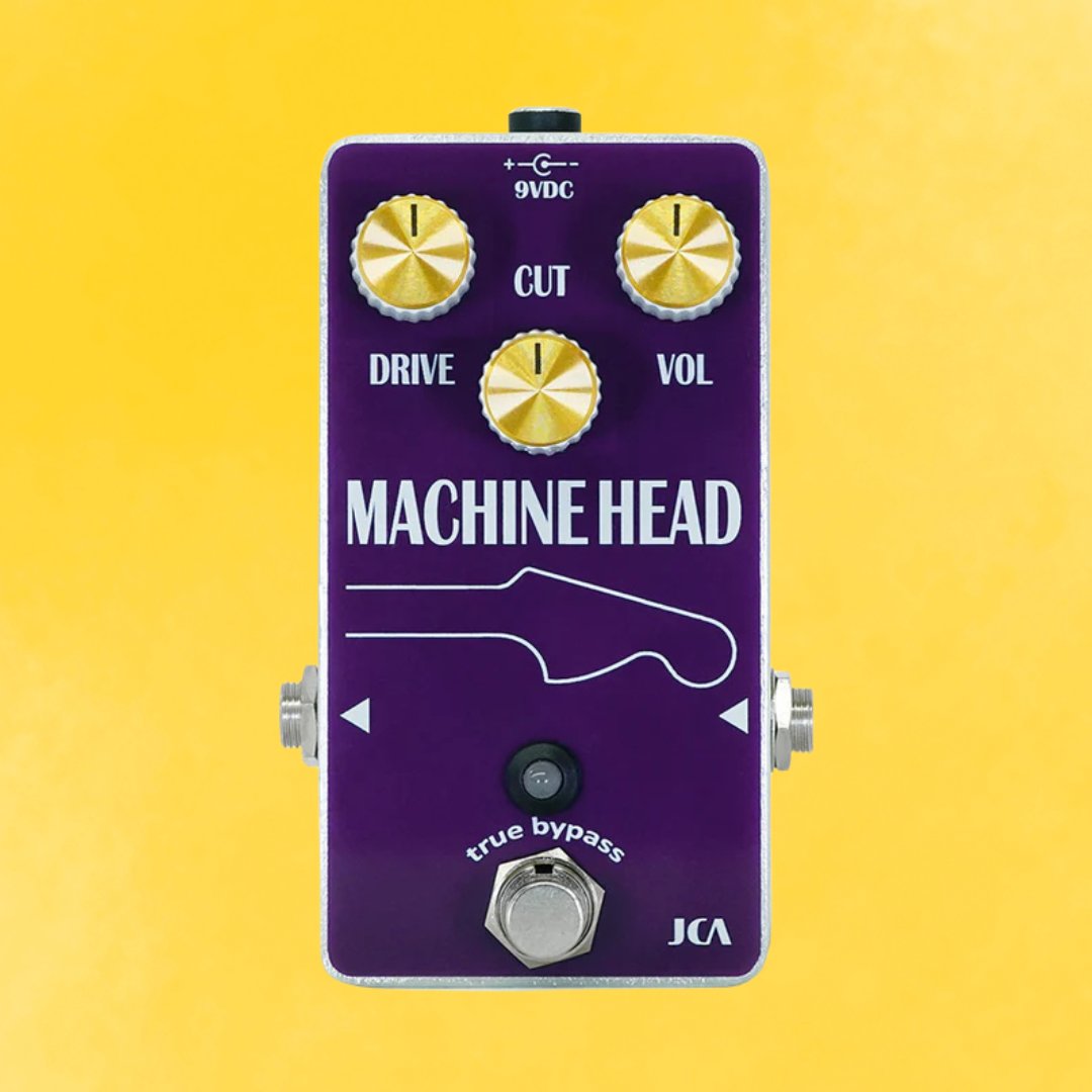 限定品 JCA MACHINE HEAD Purple Edition NEW ITEM!／ 『JCA Pedals - MACHINE HEAD Purple Edition』 MACHINE