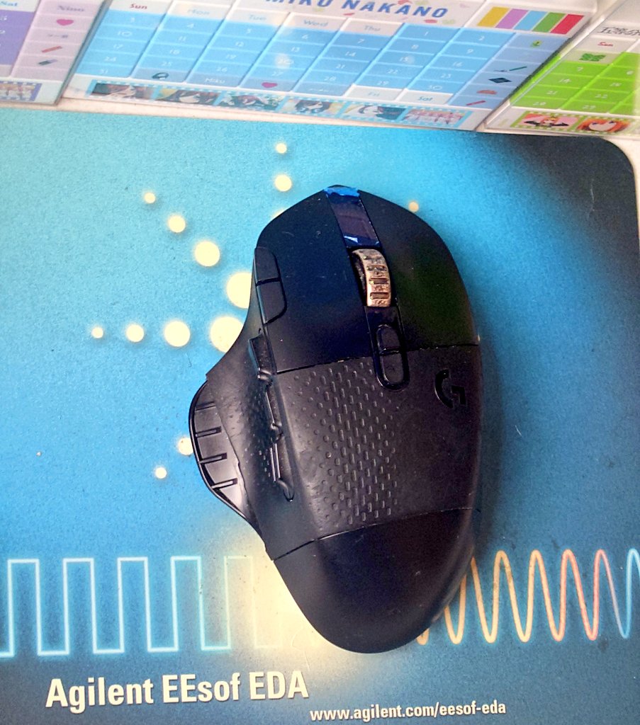 tj_tsun's tweet photo. 4年前に購入した #ロジクール #G604 が、勝手にダブルクリックするようになってきた🖱️
そろそろ替え時かぁ🥺

#LogicoolG https://t.co/691NhwO3JY