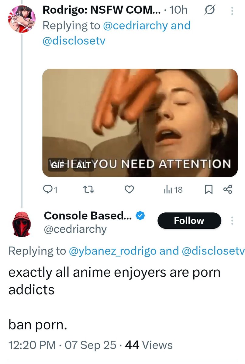 REMINDER: Pro-Porn ban mfs claim ALL ANIME IS PORN!

They also are calling us weebs/otakus PORN ADDICTS