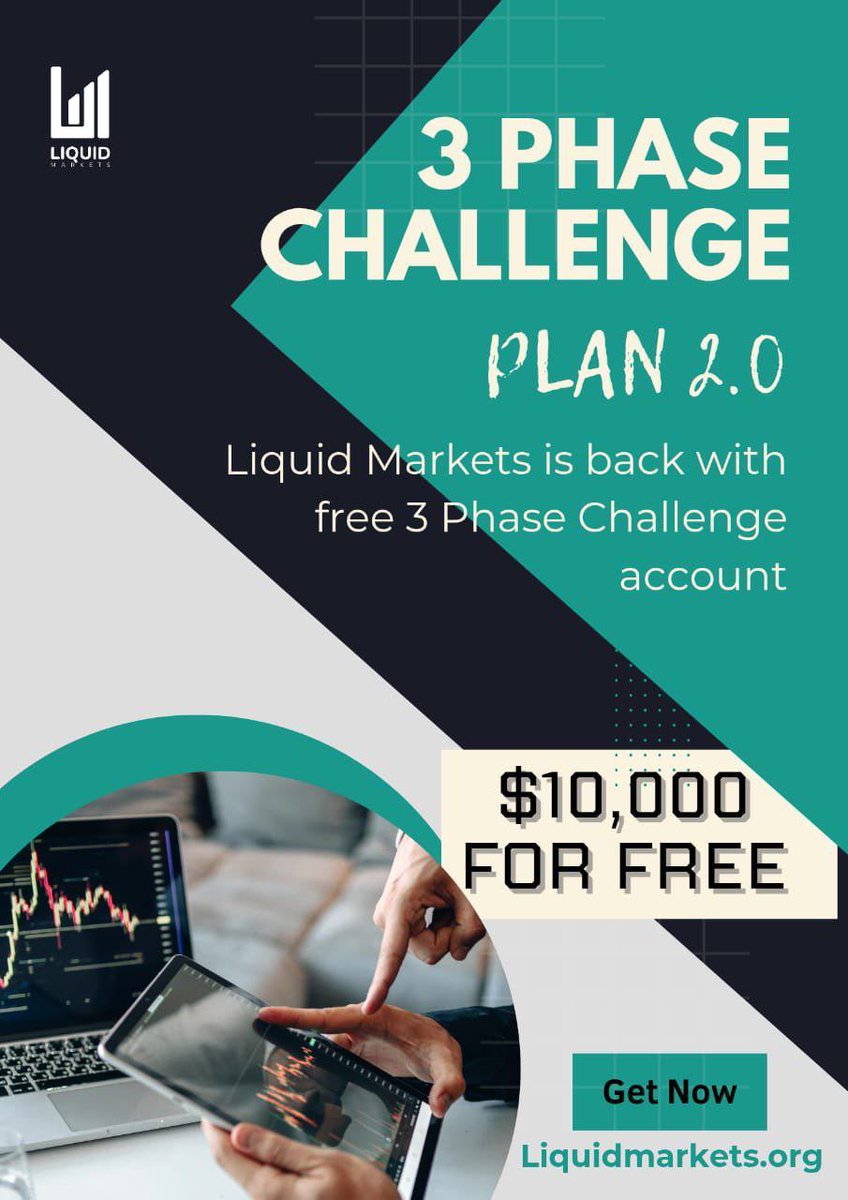 liquidmarkets_'s tweet photo. 🚀 Liquid Markets Promo – Free Challenge Offer!

✨ For new customers, get a FREE $10,000 Challenge Account when you sign up today.

✨ For Existing Customers → Buy our 1-Stage or 2-Stage Evaluation Accounts and receive a FREE $25,000 3-Phase Account

https://t.co/7O6duw1I4d https://t.co/cXq80m29Ff