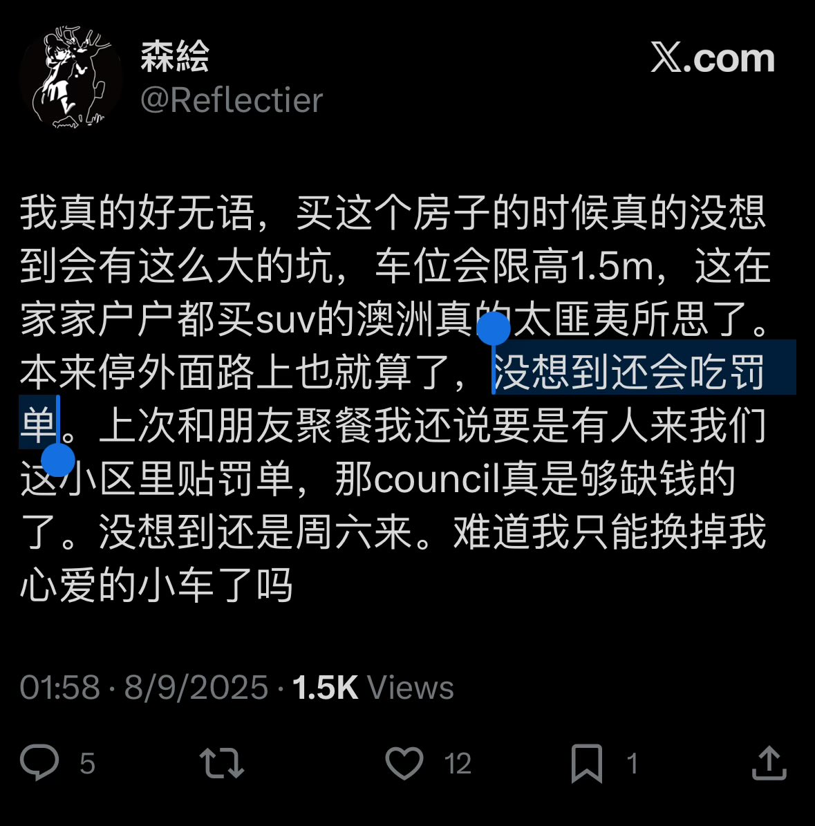 什么叫“没想到还会吃罚单”？驾照花钱买的还是停车标示牌被你家狗吃了？