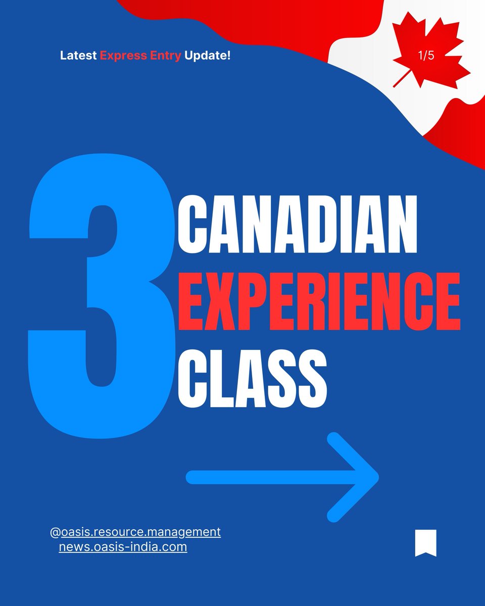 oasisvisas's tweet image. 🚨 New Express Entry Update!
IRCC has invited 1,000 Canadian Experience Class (CEC) candidates in the latest draw. 🎉

#oasisvisas #expressentry #canadianexperienceclass #canadaimmigration #irccupdates #canadapr #canadaexpressentry #immigrationnews #studyabroad #workincanada
