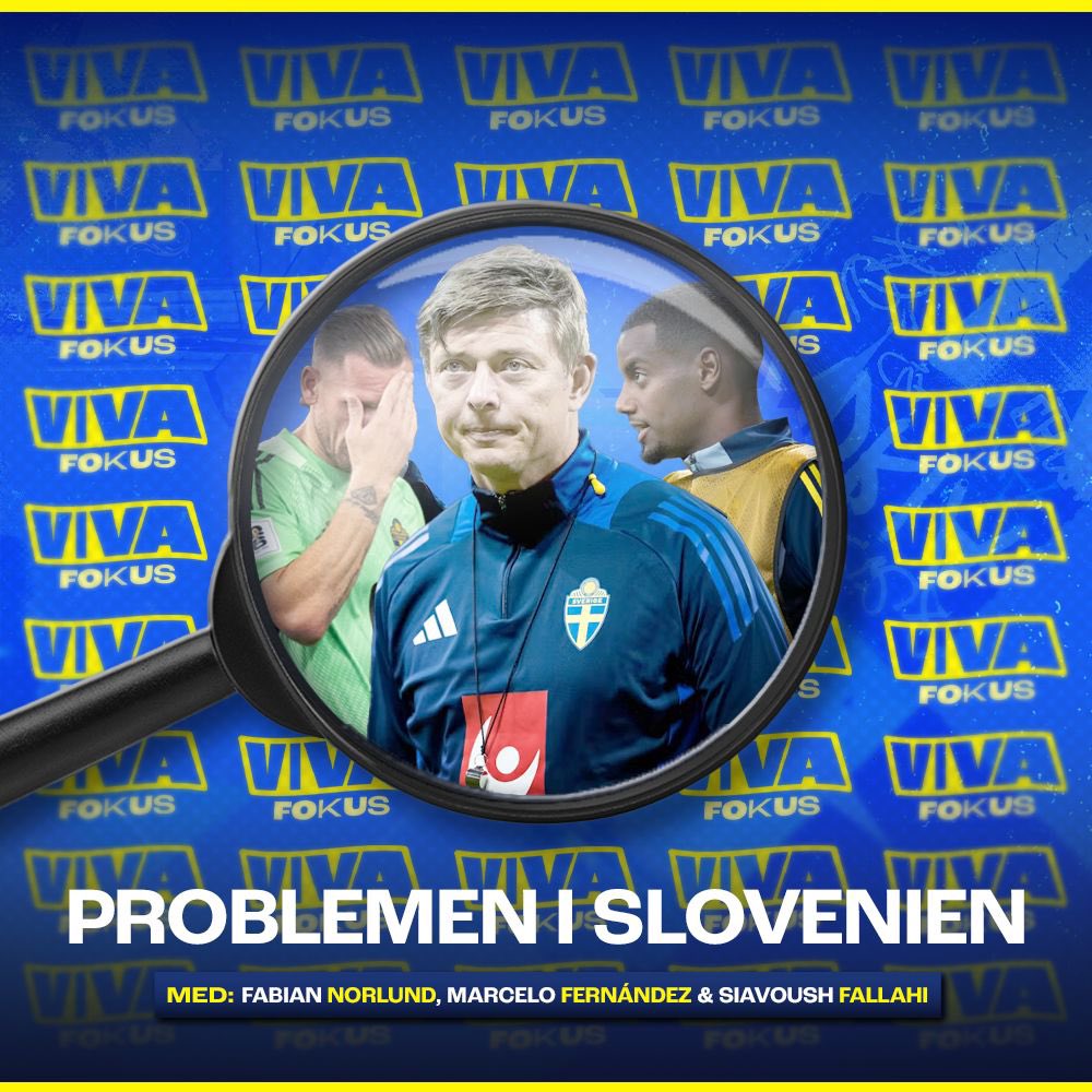 Viva Fokus: Problemen i Slovenien

En djupdykning i matchen mot Slovenien med <a href="/SiavoushF/">Siavoush Fallahi</a> och <a href="/marceloff82/">Marcelo Fernández Figueroa</a> - hur illa var det egentligen? Papis tränarögon har analyserat matchens beståndsdelar och Svoushen kommer med sitt perspektiv efter stormarna på sociala medier. 

🎧