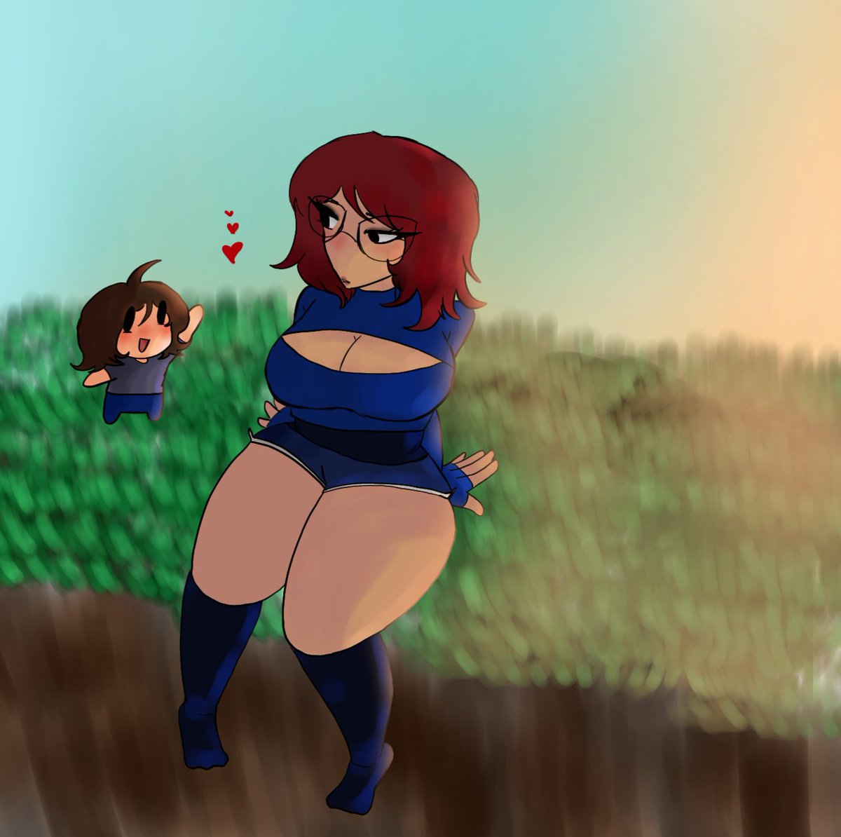 wolfy_veronica's tweet image. #twitterfyp i wove my bf heh,,,,