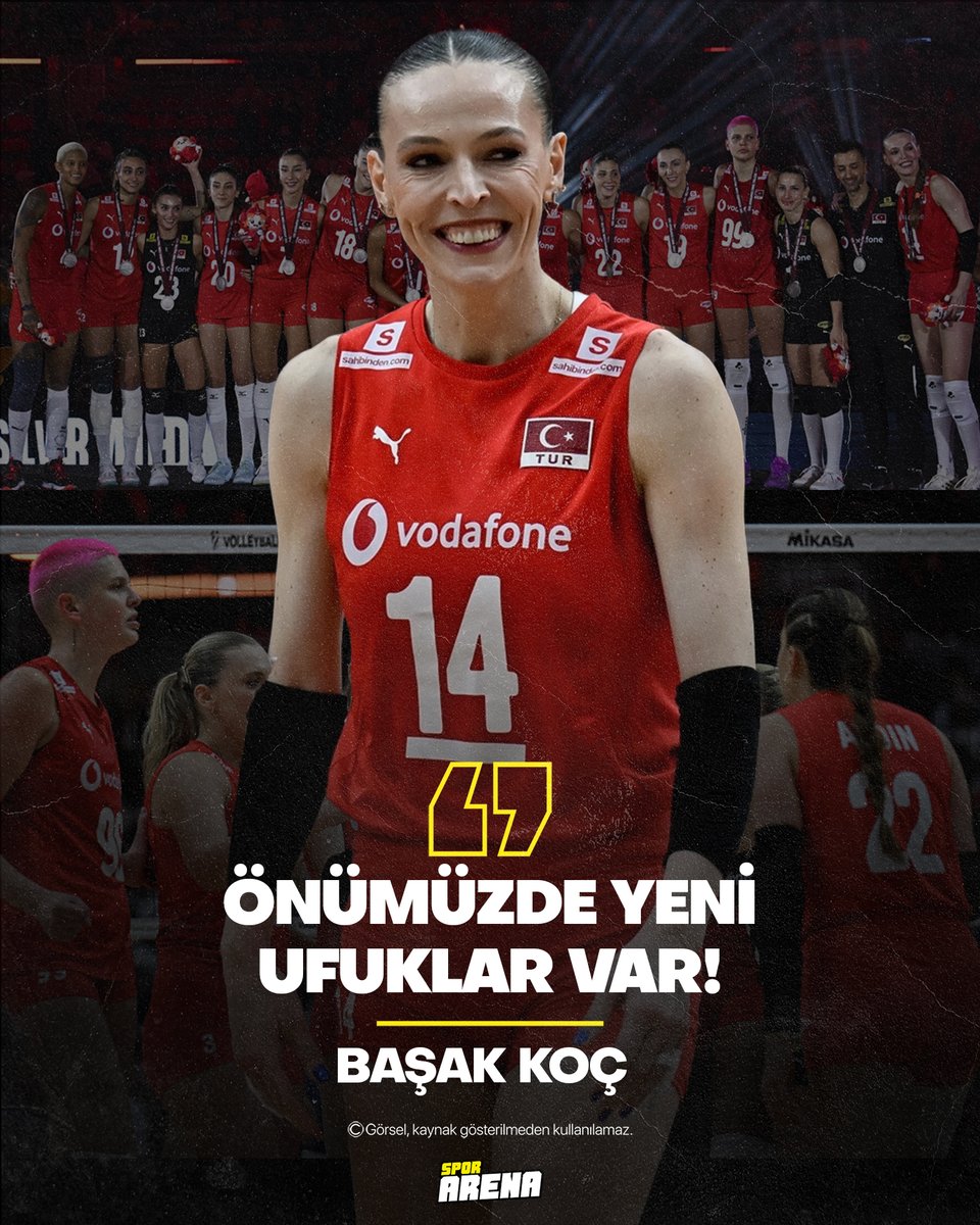 sporarena's tweet image. ✍️ Başak Koç: Önümüzde yeni ufuklar var! @basakkc 

Bu final, Türk voleybol tarihinden asla silinmeyecek. Spor klişesi der ki: “İkinciler hatırlanmaz.” Ama bazı ikincilikler vardır ki, bir ülkenin kolektif hafızasında altın kadar değerlidir. Bizim Dünya Şampiyonası finalimiz işte…