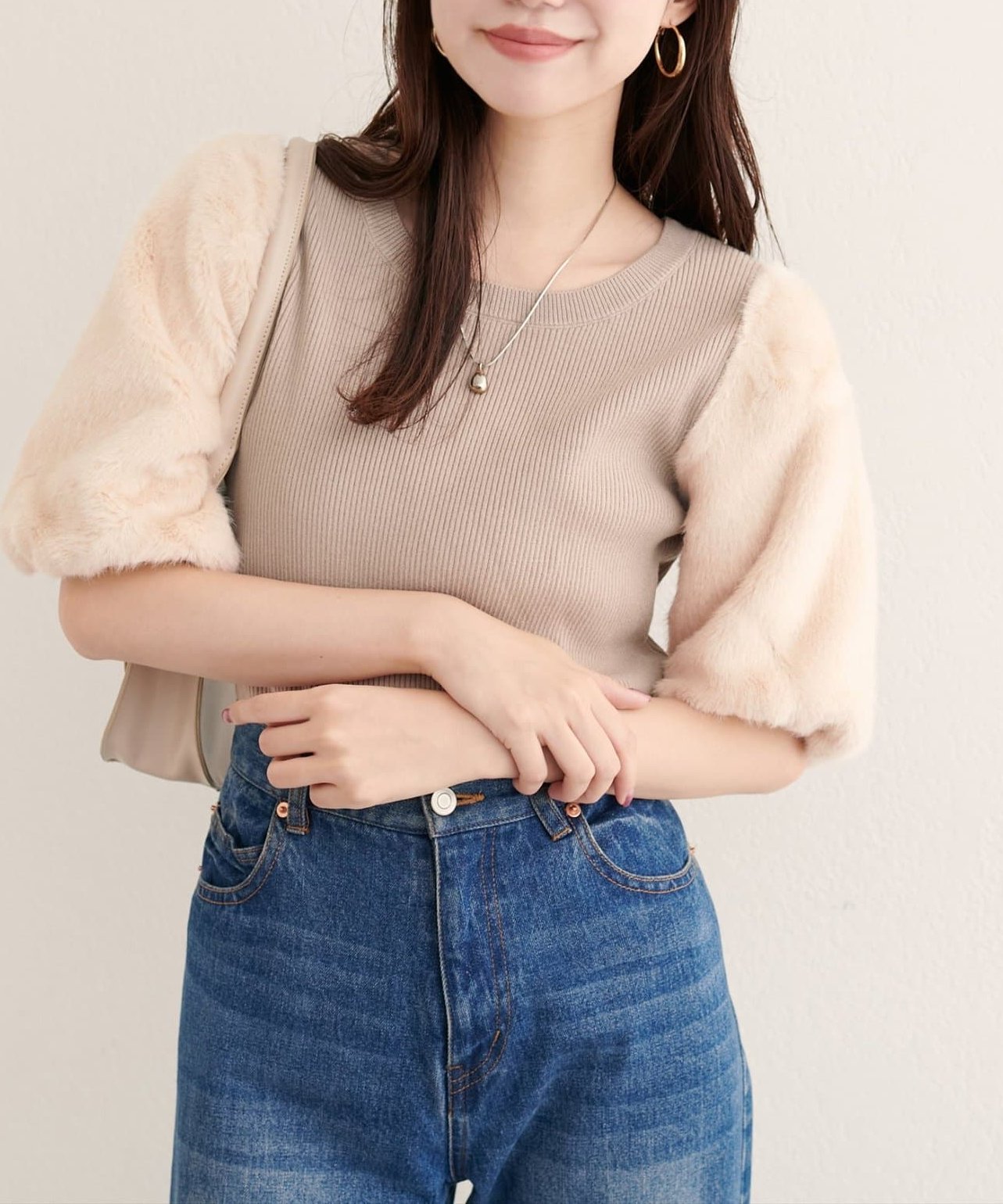 【美品】ブラウン4点セット売り natural couture WEB限定前後2WAYちび釦キャミワンピース | natural