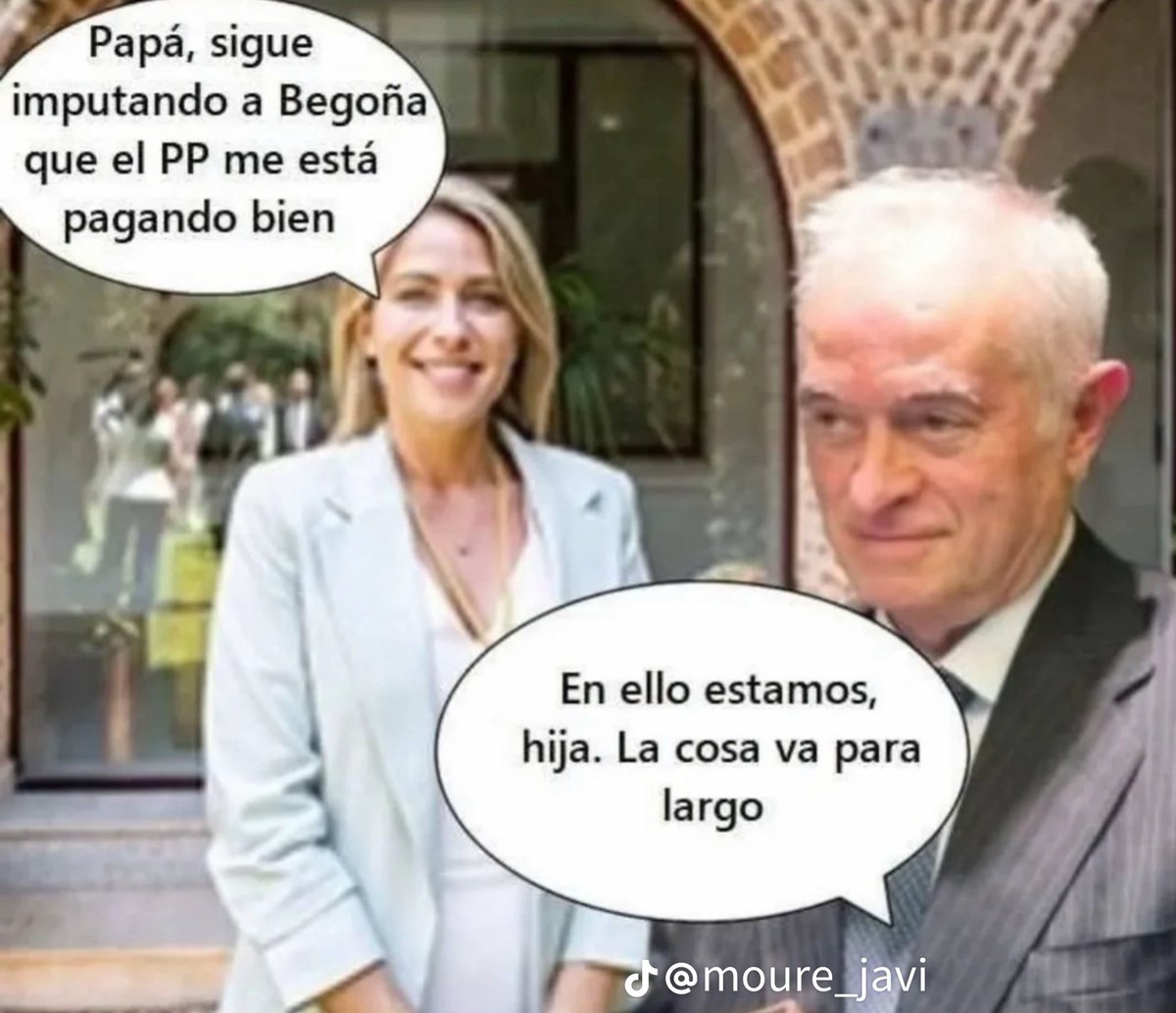 Dimita ya si tiene vergüenza  y quiere lo mejor para España, donde se ha visto que mires por el patrimonio de Begoña  Gómez,si no era prostitución eran locales alquilado propiedad de padre,acaso tú no tienes patrimonio,una hija colocada,una mujer súper bien colocada y tu qué,,,??