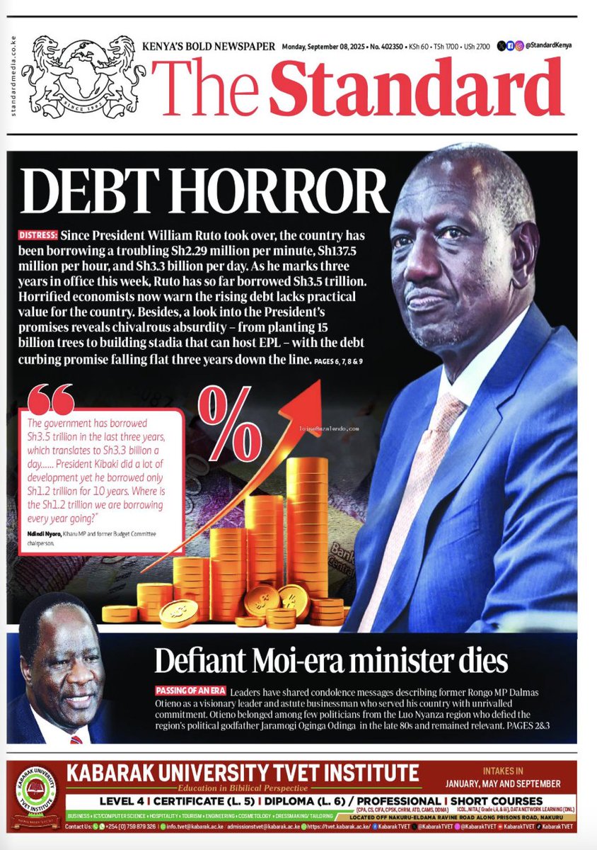 On the <a href="/StandardKenya/">The Standard Digital</a> front page today.