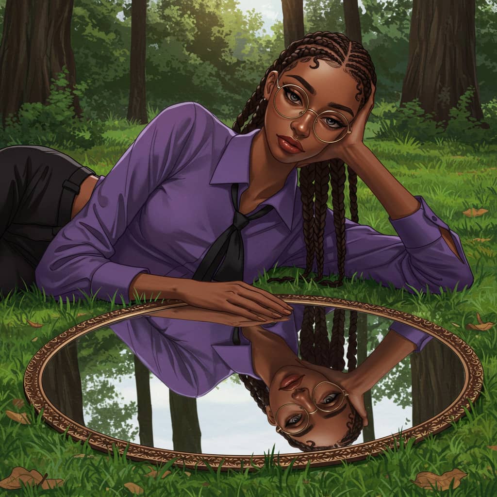 Sometimes, life places a mirror before us not just to reflect our faces, but to remind us of who we truly are and who we are becoming.

As you step into this week, take a moment to pause and reflect and ask yourself...
✿What version of me do I want to grow into?
✿What habits am