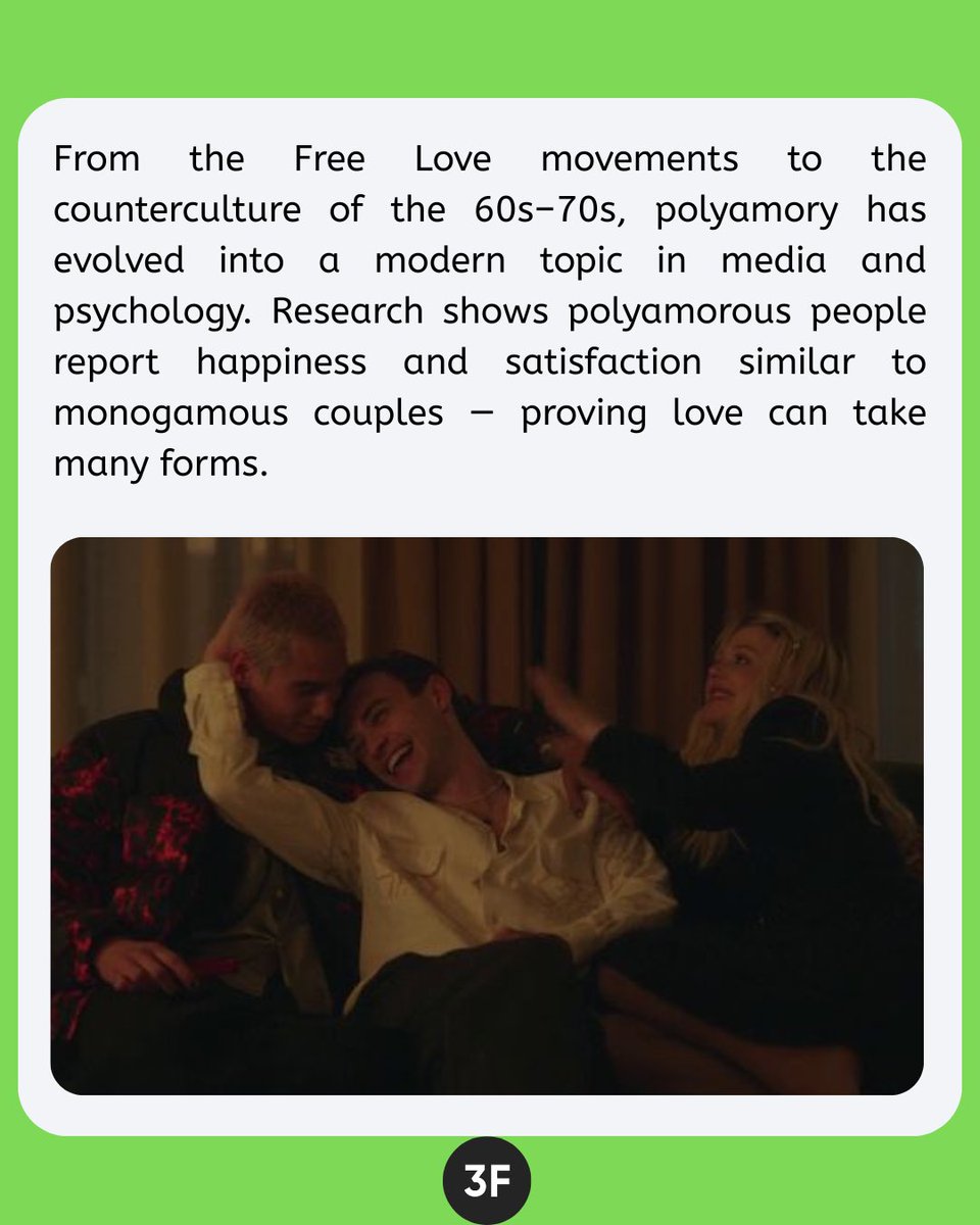 3fungo2016's tweet image. 💞 Polyamory: Love with Honesty, Not Secrets 💞

Polyamory isn’t about chasing endless partners or avoiding commitment. What matters is that everyone involved feels heard, valued, and safe.

#3fun #Polyamory #ENM #Relationship #Throuple
