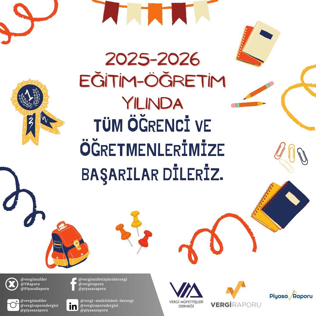 2025-2026 Eğitim-Öğretim Yılında tüm öğrenci ve öğretmenlerimize başarılar dileriz.
