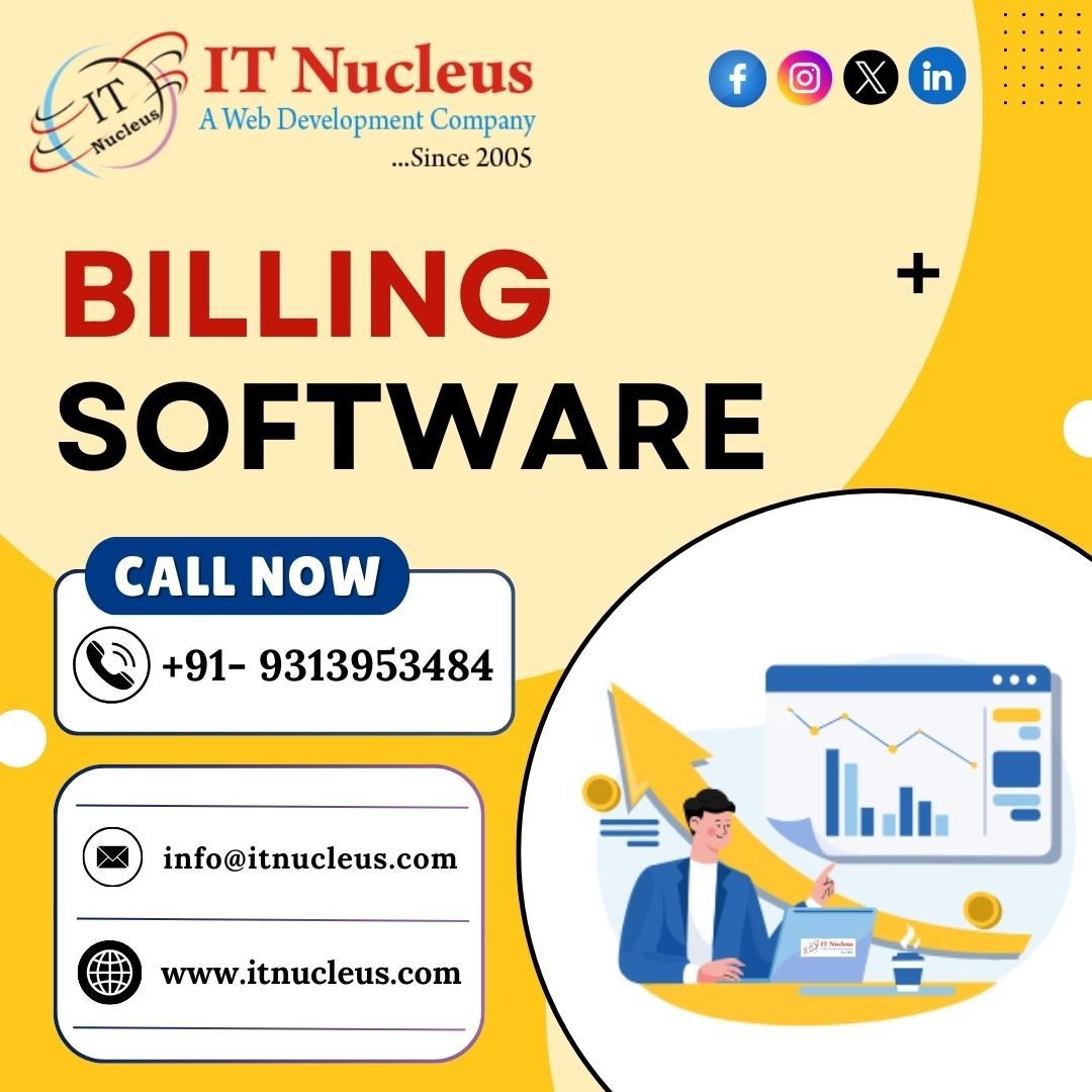 itnucleus's tweet image. Billing Software🧑💻📑
.
.
.
For More Information📱📧🌐
.......
Contact Us: +91-9313953484
Mail Us : info@itnucleus.com
Please Visit: buff.ly/3SMoWtG
.
.
#billingsoftware #gstbillingsoftware #softwaredevelopment