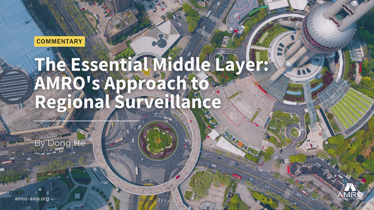 amro_asia's tweet photo. In his blog, AMRO Chief Economist Dong He highlights how AMRO contributes to securing the #ASEANplus3 region's macroeconomic and financial stability and resilience through our integrated surveillance framework, particularly regional surveillance.
▶️ Read more here: https://t.co/oPoP0XyhcP