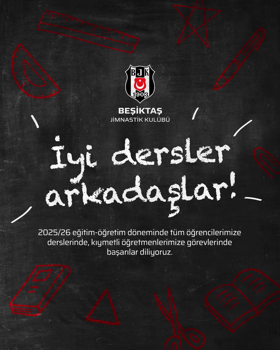 2025/26 eğitim-öğretim döneminde tüm öğrencilerimize derslerinde, kıymetli öğretmenlerimize görevlerinde başarılar diliyoruz.