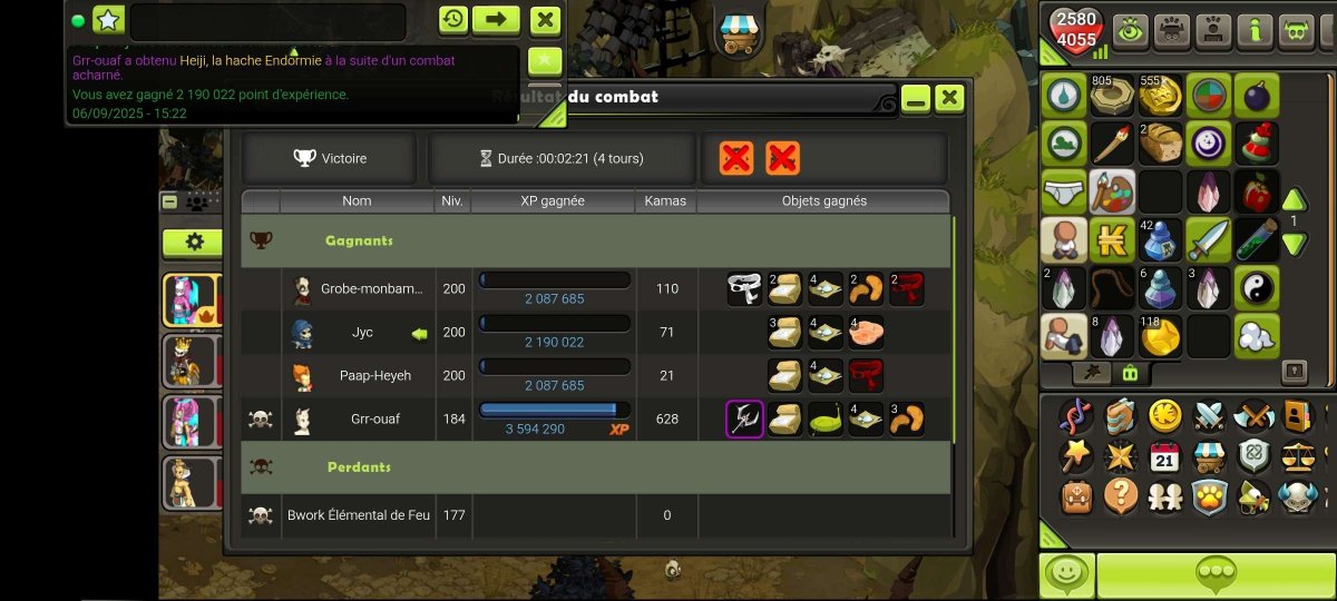 paapheyeh's tweet image. On m&apos;a passé une commande au début du week-end, j&apos;ai pu la compléter durant celui-ci😇
 #dofustouch #dofus