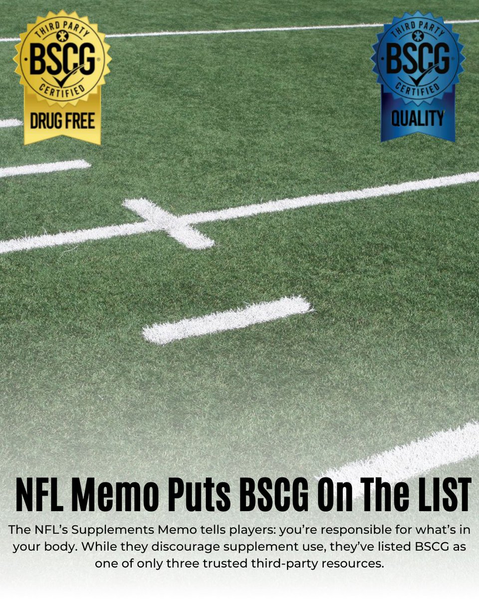 BSCG Certified tweet media