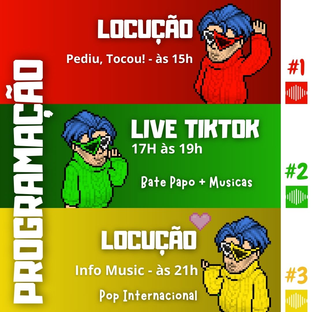 Karl 🧭 (@karl_blet) on Twitter photo 📌Hoje tem MUITO entretenimento comigo!!!
Estarei com vocês na <a href="/rhabblet/">Rádio Habblet</a> e também AO VIVO no TikTok.⚡ Não perde, vai ser brabo!
📲Tiktok: @karlzando
➡️ Te espero lá! 📌Hoje tem MUITO entretenimento comigo!!!
Estarei com vocês na <a href="/rhabblet/">Rádio Habblet</a> e também AO VIVO no TikTok.⚡ Não perde, vai ser brabo!
📲Tiktok: @karlzando
➡️ Te espero lá!