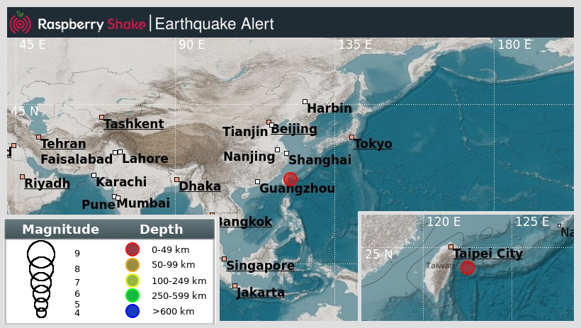 raspishakEQ's tweet photo. Preliminary M5.0 #Earthquake
ID: #rs2025rrjehx
87km from #Yonaguni, #TaiwanRegion
2025-09-08 05:50 UTC
Source: #GFZ
@raspishake

Join the largest #CitizenScience EQ community ➡ https://t.co/Y5O0dgJqJF

EVENT ➡ https://t.co/CiiGlsyCaJ https://t.co/v1Hs1H8f94