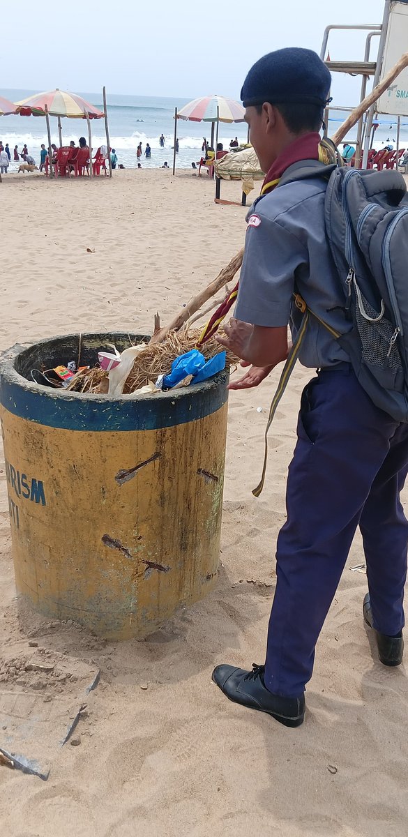 bsgodisha's tweet image. SDG No -13 &amp;amp; 14
Green Skill-Youth Led Climate Action
Rovers Rangers of Shrikhetra Open Unit, Puri Dist. Bharat Scouts &amp;amp; Guides came together to promote cleanliness and environmental responsibility.
#SDGgoals
#bsgindia
#CMOOdisha
#bsgeasternregion
#AsiaPacific
#PMOIndia