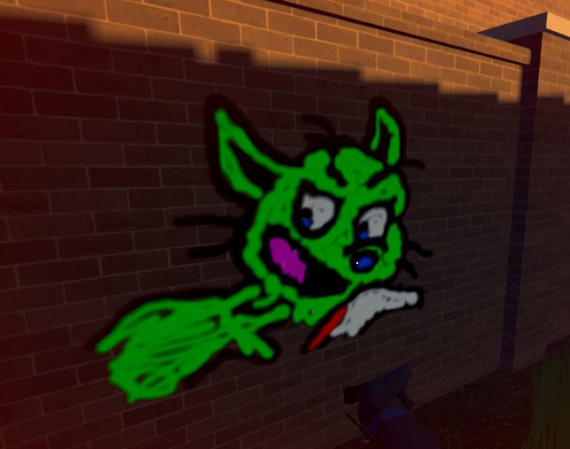 They added spray painting to schedule 1 this is my barry ill say hi