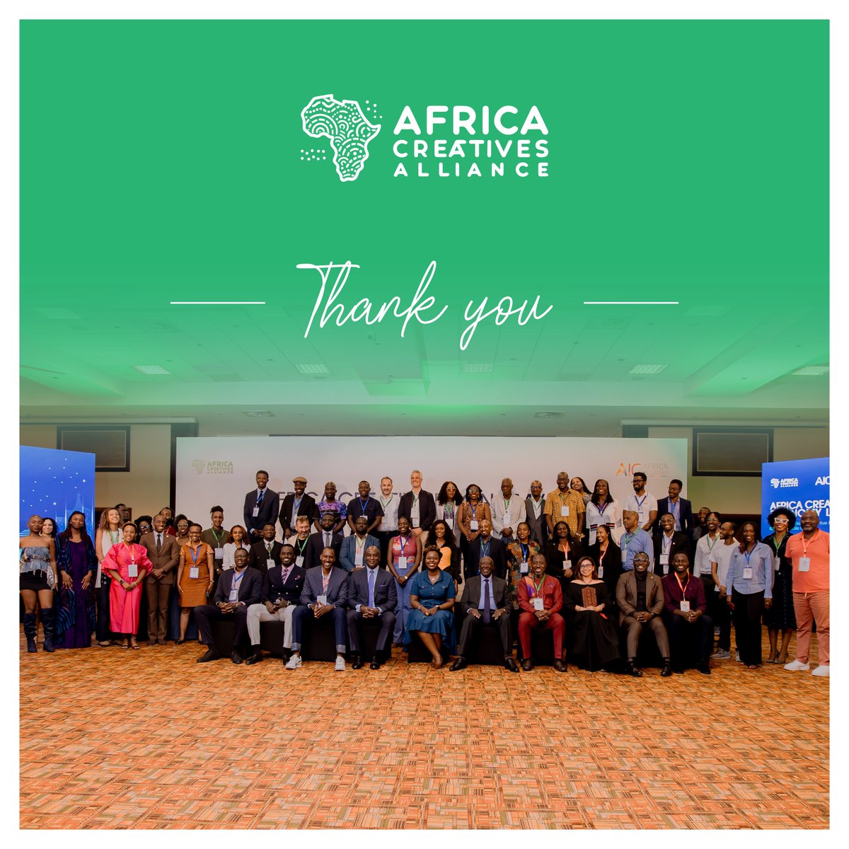 Africa Creative Economy Lens 2025 (#ACEL2025) showed the power of co-creation across borders &amp; sectors. From policymakers to creatives, investors &amp; partners, your energy lit up Kigali. Together we connected, inspired &amp; shaped bold pathways for Africa’s creative future.