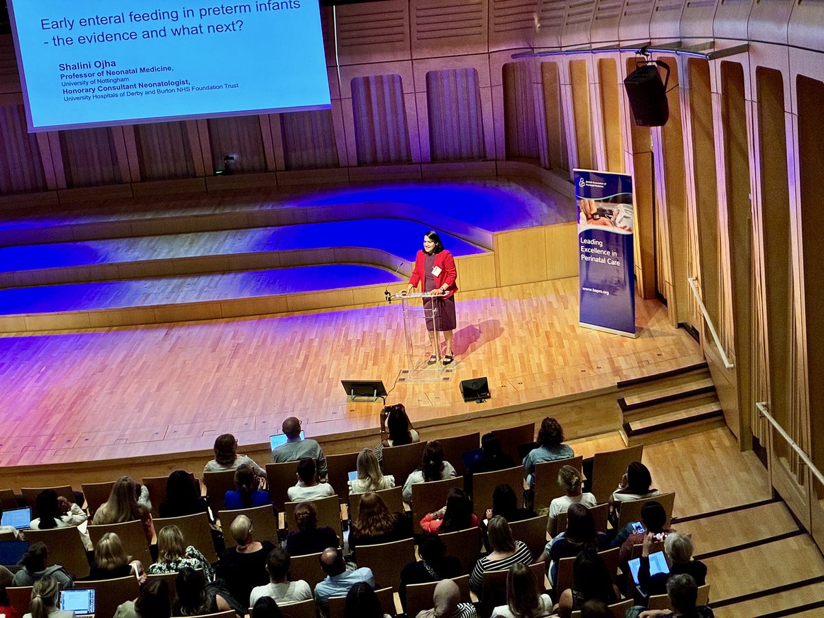 BAPM (@bapm_official) on Twitter photo Professor Shalini Ojha is here to discuss early enteral feeding for preterm babies and share the FEED1 trial results for the first time. <a href="/shaliniojha7/">Shalini Ojha</a>
#BAPMtogether Professor Shalini Ojha is here to discuss early enteral feeding for preterm babies and share the FEED1 trial results for the first time. <a href="/shaliniojha7/">Shalini Ojha</a>
#BAPMtogether