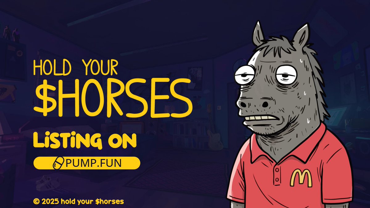 holdhorses_'s tweet photo. $HORSES is now Listing on https://t.co/ymUpsVXhVu
 https://t.co/8cYUOg4eod https://t.co/FqMXebkv2U