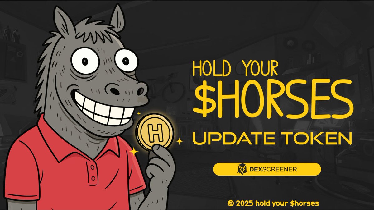 holdhorses_'s tweet photo. $HORSES Token Update! Keep your eyes on the charts and stay ahead of the trend. Check out our latest price action on DexScreener!
https://t.co/XjDNOPDrYu https://t.co/hbNy9oYXm5