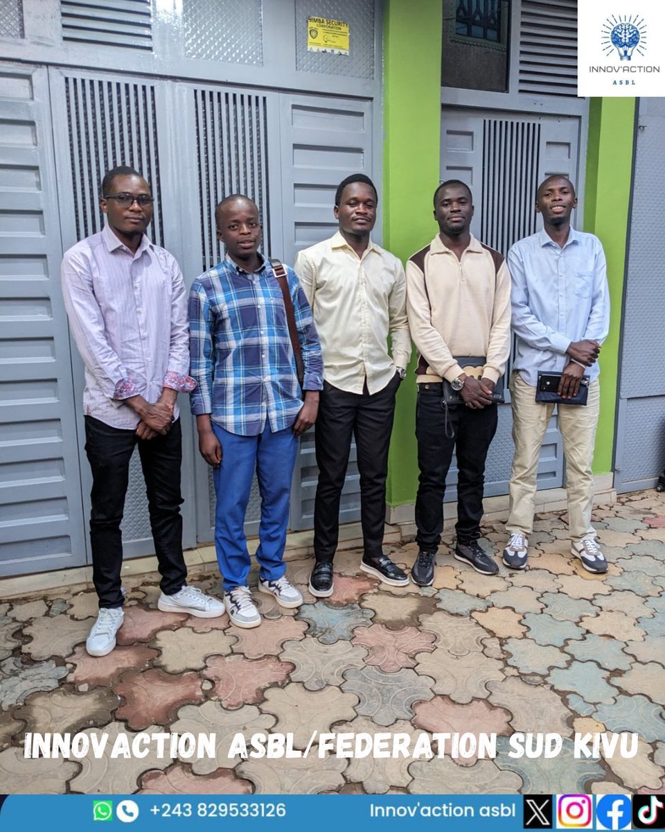 Innovaction243's tweet photo. InnovAction Asbl, à travers sa Fédération du Sud-Kivu, exprime sa profonde satisfaction à la suite de la rencontre stratégique et dynamique de ses cadres organisée ce dimanche dans la ville de Bukavu. https://t.co/3EVHk7Nrfk
