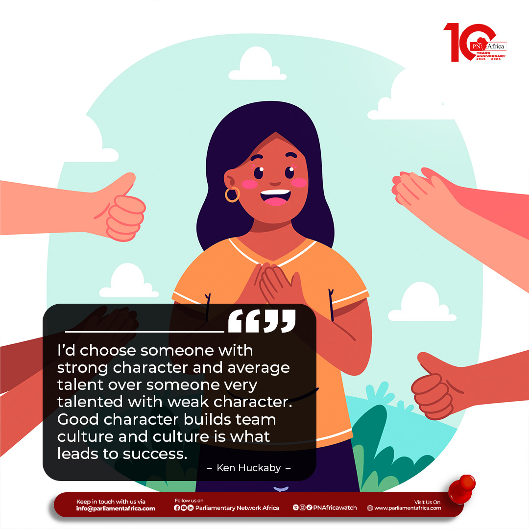 PNAfricawatch's tweet image. “Talent wins games, but character builds culture—and culture wins.”

#PNAInspires
#MotivateYourself
#StartYourWeek