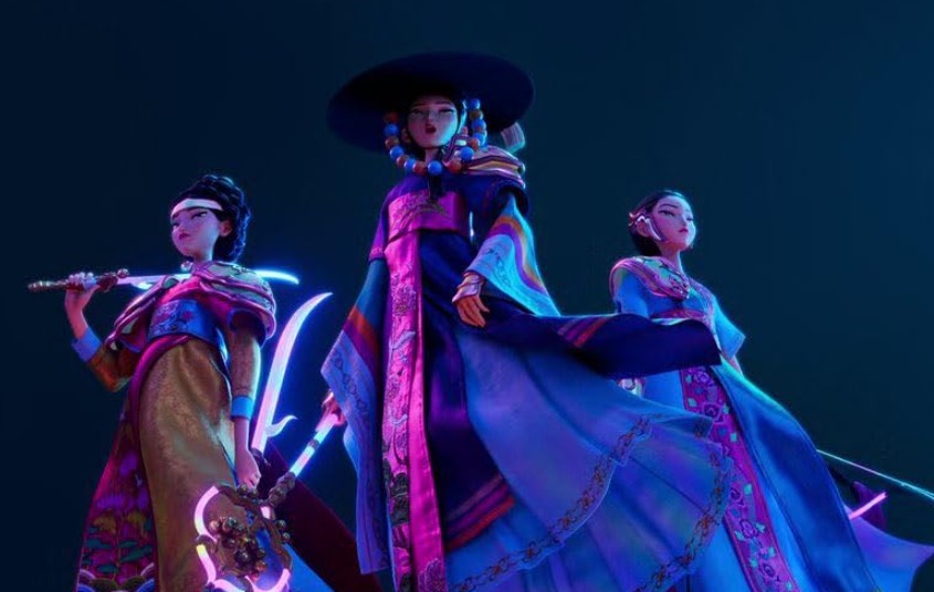 mod7e's tweet image. The First Hunters (2032) 

#kpdh #KPOPDEMONHUNTERS