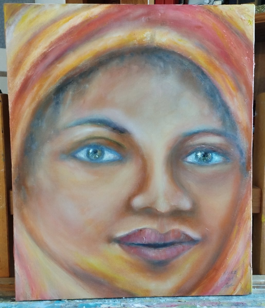 SDeguez's tweet photo. A luminous gaze, a serene yet powerful presence.
This oil portrait feels alive — inviting us into a silent dialogue.
#Art #OilPainting #Portrait https://t.co/ZPpmOvyBSj