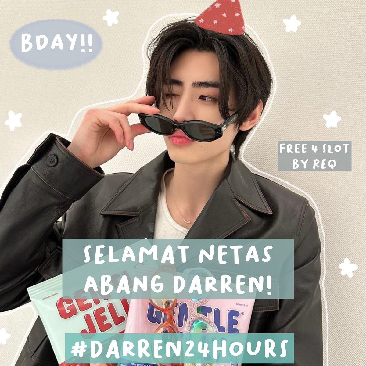 Help repost? Thanks . . ! 

Haloo aku membawa 4 FREE LAYOUT BY REQUEST dalam rangka abang darren anomali netas <a href="/thrnll/">Darren.</a> #Darren24Hours 🦖

⏰ now – 21.00 wib
🏷️ by reply 

check reply for more info..!

#zonauang #zonajajan