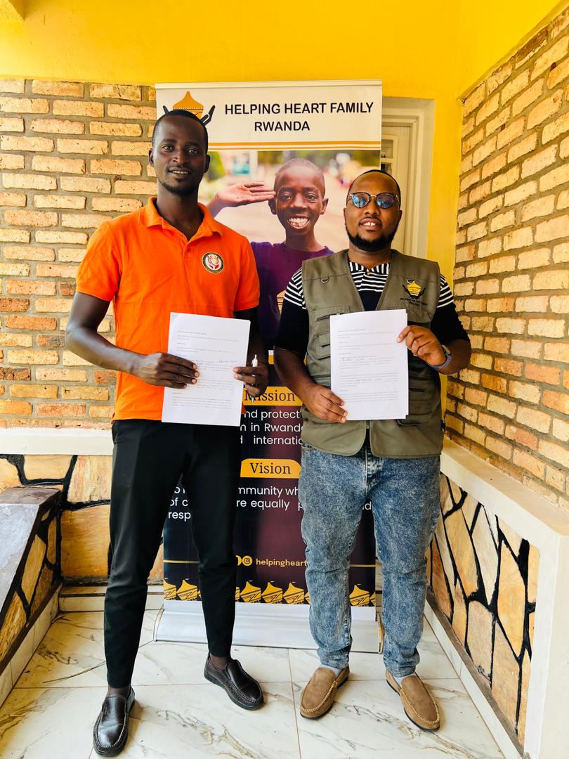 Nkurageforcha's tweet photo. Excited to share that @Nkurageforcha (NFCO) & @HelpingHeartFam (HHFR) signed an MoU!
Rooted in NKURAGE Ubumenyi & TUMURERE YIZE, weโre empowering children, youth & women ๐๐ค๐
Together, we are building a future where no child is left behind.
#Inclusion #YouthEmpowerment #NFCO https://t.co/rRjXSRO8aY
