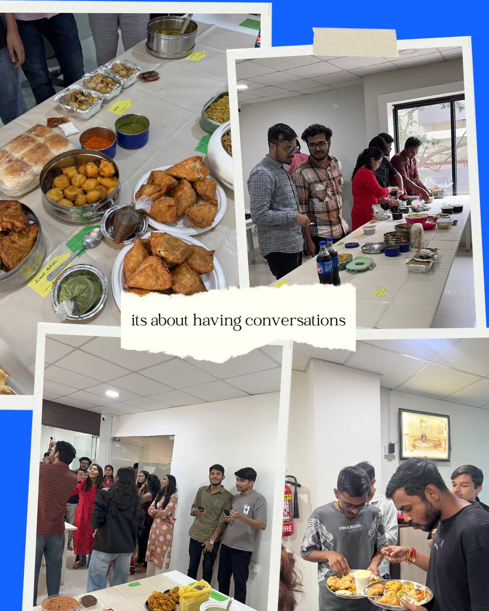 techdomesolves's tweet image. #Potluck vibes, Techdome style! ✨

From samosas to sweets, from our Indore office to Hyderabad office – our team came together to share not just food, but laughter, stories, and lots of extra servings. 😋

What’s your go-to potluck dish? Tell us below! 👇

#LifeAtTechdome…