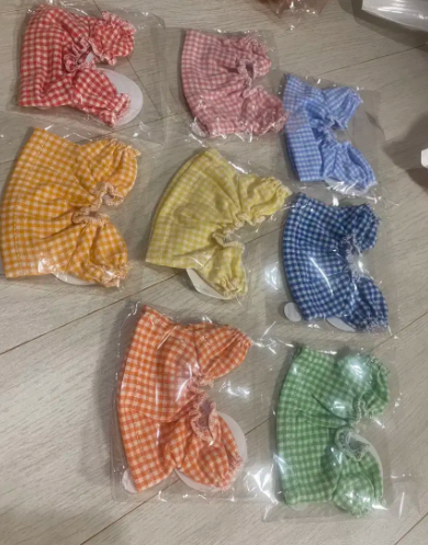 happyBeeLove's tweet photo. 10cm 폭신잠옷 0.4  -꽃봉오리, 원피스형 선택  -미개봉,10cm인형옷 사이즈   #무솜인덕장터 #솜인덕장터 푹신잠옷 인형옷양도 10cm인형옷 푹신잠옷양도 폭신잠옷양도 https://t.co/n9HKqmQ6pq
