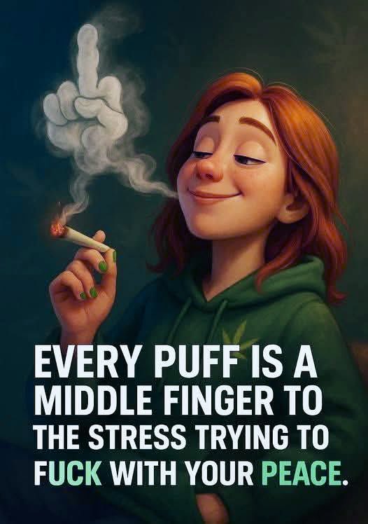 Give stress the middle finger 🖕