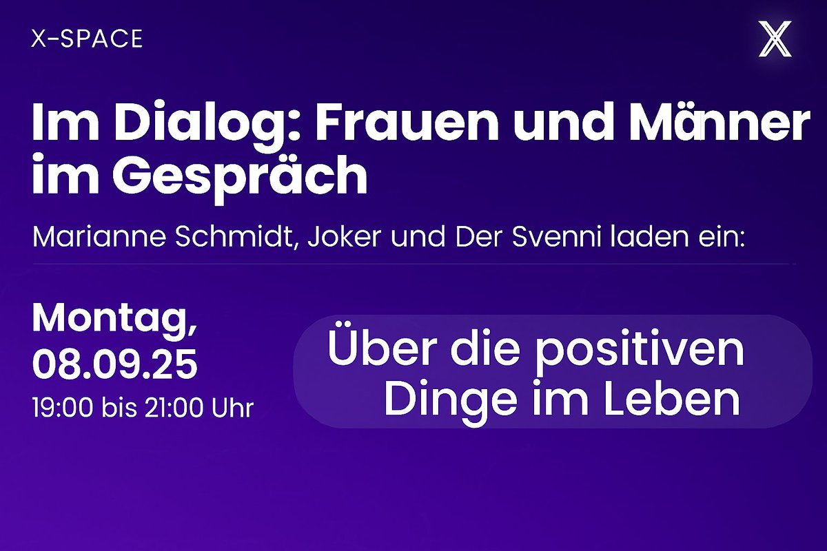 Lasst uns den Fokus mal etwas verschieben. Schlechte Nachrichten gibt es genug.
Wir freuen uns. 
Bis später