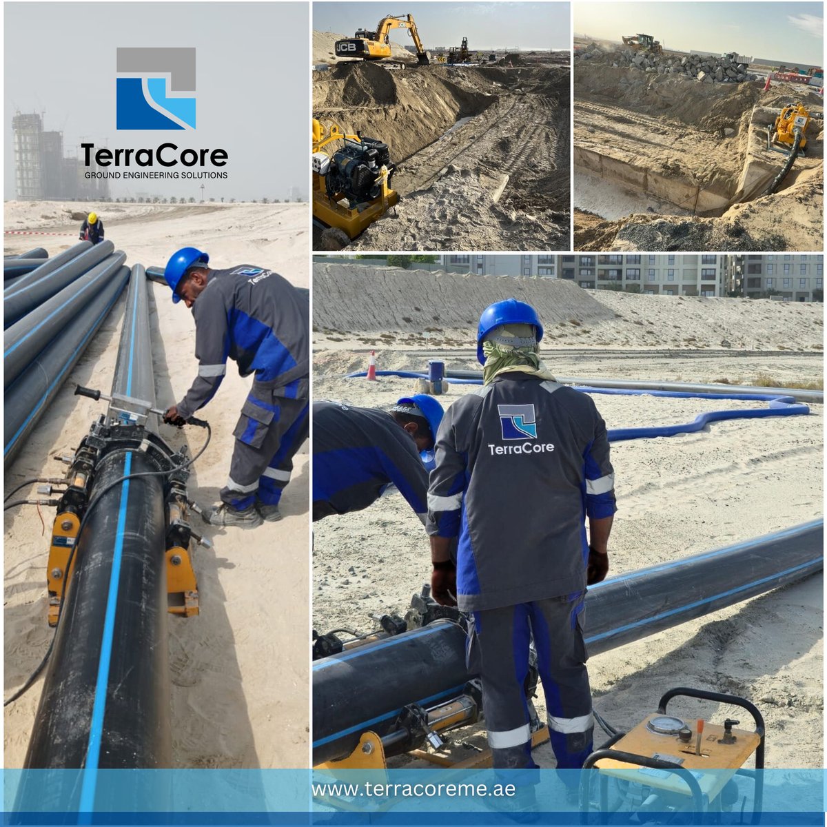 TerraCoreme's tweet image. Productive start of the week🔥 - Dewatering underway.💧

#dewatering #dewateringsolutions #construction #site #project #terracore #engineering #groundwater #TerraCore #Dubai #AbuDhabi #UAE #GroundEngineering #shoring #piling #NDRC