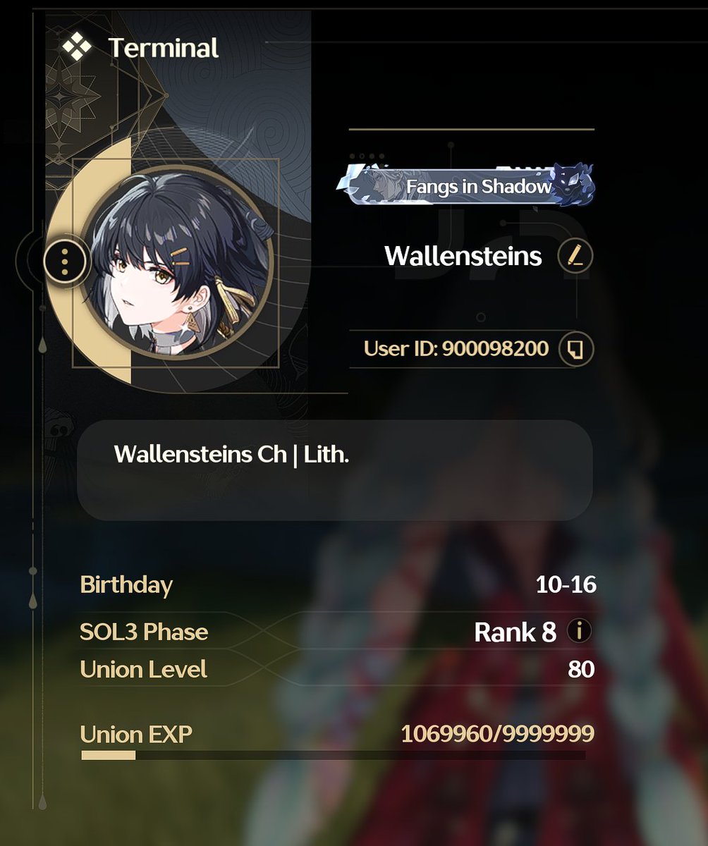 my first 5 stars S6 Characters...It was Calculator

#WutheringWaves