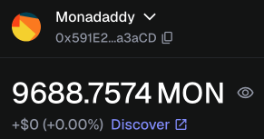 gMonad Moggers 🟣 

We are back with $MON for our community   

Steps: 
✅RT this tweet 
✅Follow <a href="/ClickOnchain/">One Click Contracts</a>
✅Drop wallet address

$MON giveaway after 200 comments👇