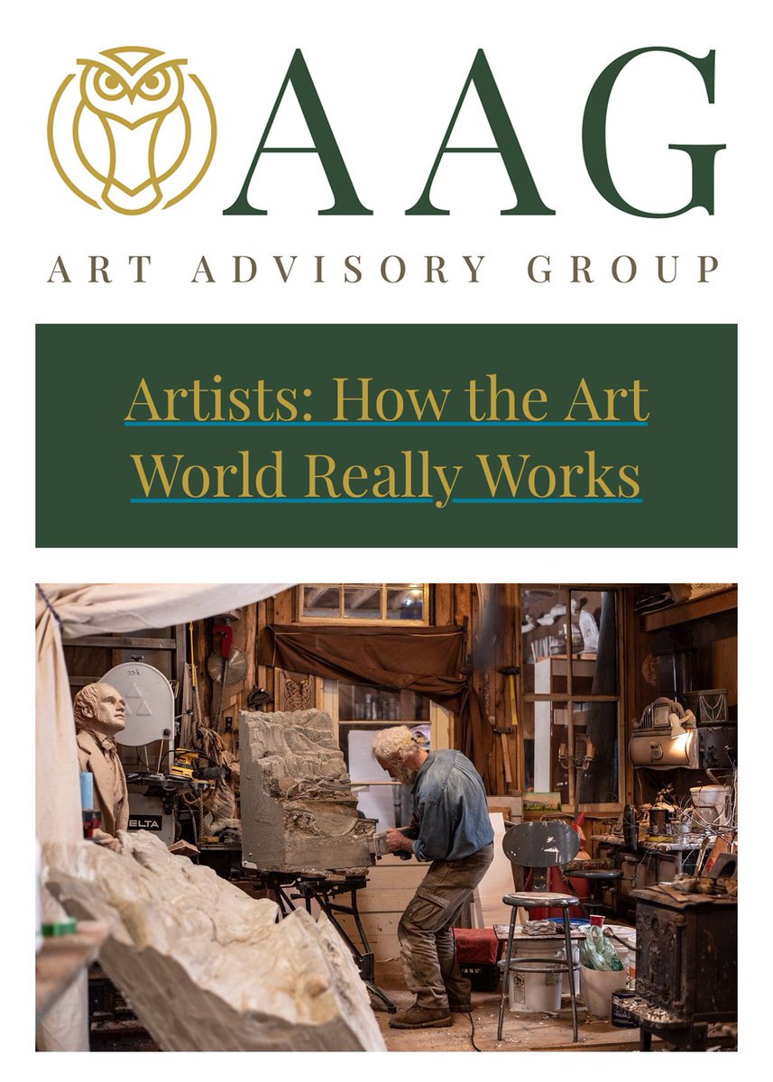 Blackbird Rook (@gregcorbeau) on Twitter photo The art world feels opaque. This course makes it clear.
4 Zoom sessions with AAG and Blackbird Rook (Oct–Nov) on pricing, pitching, opportunities.
£200 + VAT. Limited spaces.
👉 enquiries@artadvisorygroupltd.com
#contemporaryart The art world feels opaque. This course makes it clear.
4 Zoom sessions with AAG and Blackbird Rook (Oct–Nov) on pricing, pitching, opportunities.
£200 + VAT. Limited spaces.
👉 enquiries@artadvisorygroupltd.com
#contemporaryart