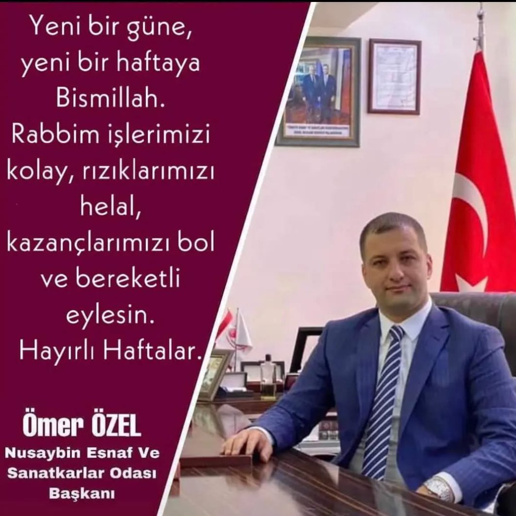 Yeni Bir Güne, Yeni Bir Haftaya Bismillah.Rabbim İşlerimizi Kolay,Rızıklarımızı Helal,Kazançlarımızı Bol ve Bereketli Eylesin.Hayırlı Haftalar. #nusaybin #esnaf #emek #birsevdadırnusaybin