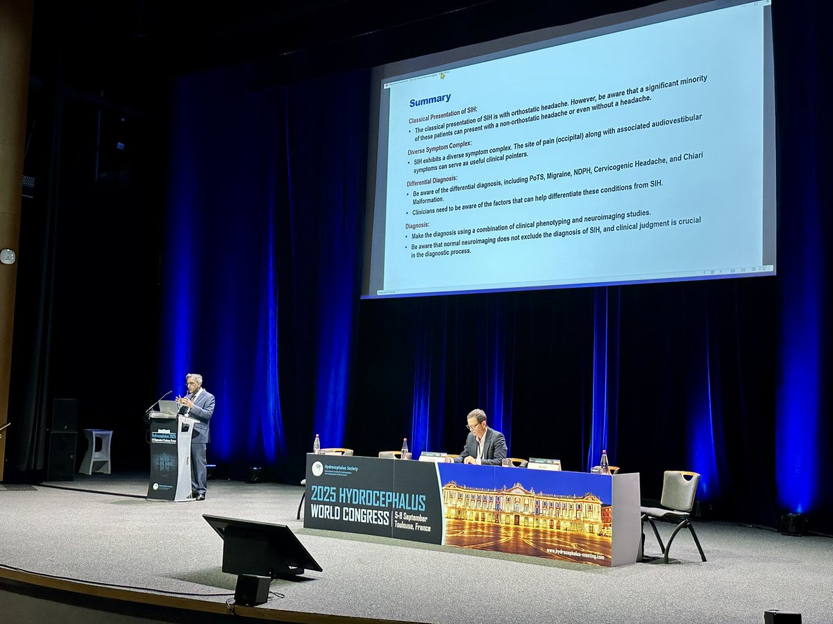 David Rowland (@_davidrowland) on Twitter photo A fantastic talk by <a href="/Manjit_Matharu/">Prof Manjit Matharu</a> on SIH presentation and differential diagnosis at the Hydrocephalus World Congress #hydrocephalus2025 #SIH #CSFleak <a href="/csfleakuk/">CSF Leak Association</a> <a href="/spinalCSFleak/">Spinal CSF Leak Foundation</a> <a href="/hydrocephalusso/">Hydrocephalus Society</a> <a href="/UCLIoN/">UCL Queen Square Institute of Neurology</a> <a href="/QSNeurosurgery/">Queen Square Neurosurgery</a> A fantastic talk by <a href="/Manjit_Matharu/">Prof Manjit Matharu</a> on SIH presentation and differential diagnosis at the Hydrocephalus World Congress #hydrocephalus2025 #SIH #CSFleak <a href="/csfleakuk/">CSF Leak Association</a> <a href="/spinalCSFleak/">Spinal CSF Leak Foundation</a> <a href="/hydrocephalusso/">Hydrocephalus Society</a> <a href="/UCLIoN/">UCL Queen Square Institute of Neurology</a> <a href="/QSNeurosurgery/">Queen Square Neurosurgery</a>