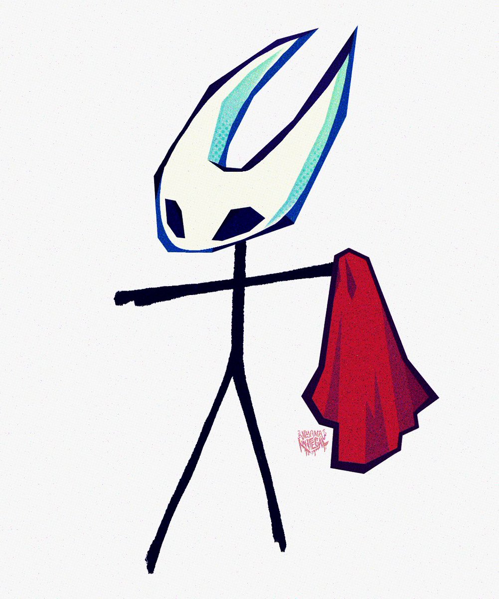 I haven't played Silksong (nor Hollow Knight) but I drew Hornet naked, what do y'all think??