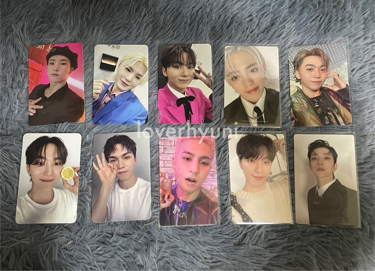 loverhyuni's tweet photo. wts seventeen pcs 
☆ carver (attacca, stf, fts)
☆ dear ver (17irh)
☆ new burstday ver

100 php ea 

payo / 3 days rsrv
💵 gcash, maya, bdo, gotyme
📦 j&amp;t 

dm / reply to claim 

wts seventeen svt scoups joshua hoshi woozi mingyu seungkwan vernon dino ph https://t.co/YJe0Hwrph9