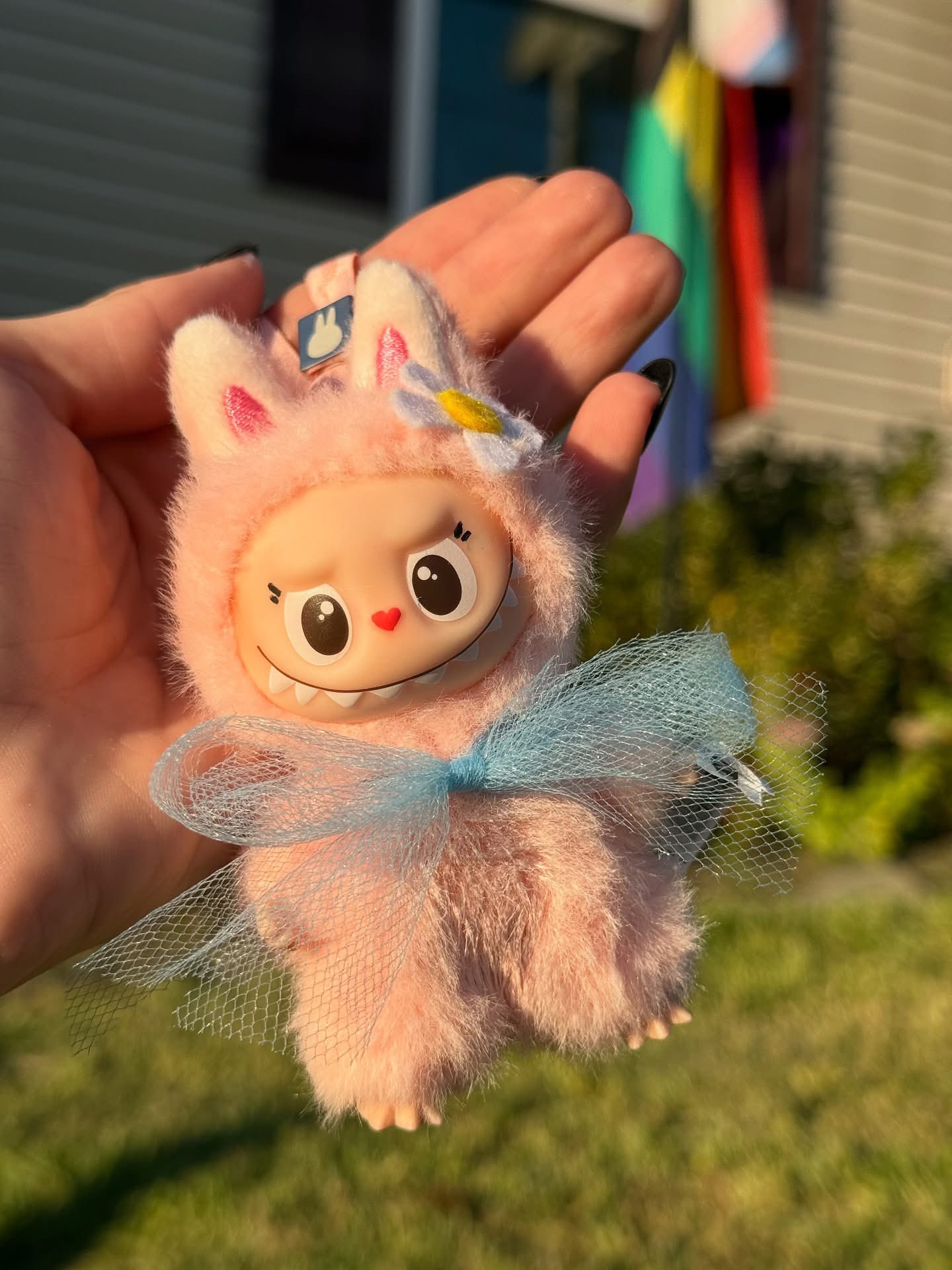 ミャクミャク にこにこ ぬいぐるみキーホルダー 新品未使用】ミャクミャク にこにこ ぬいぐるみキーホルダー