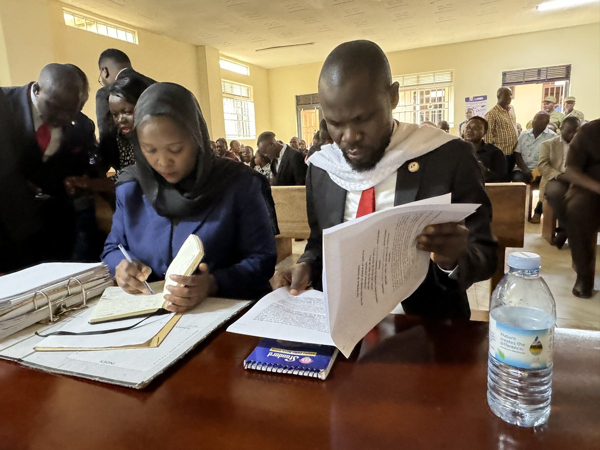 We are live at Kawempe Magistrate court for our comrades Eddie Mutwe, Achileo Kivumbi, Bobi Giant and others.